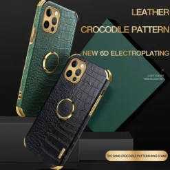 Phone Case For iPhone 16 15 14 Pro Max Plus 13 12 11 Pro Max Mini Back Cover Shockproof TPU PU Leather