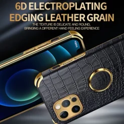 Phone Case For iPhone 16 15 14 Pro Max Plus 13 12 11 Pro Max Mini Back Cover Shockproof TPU PU Leather