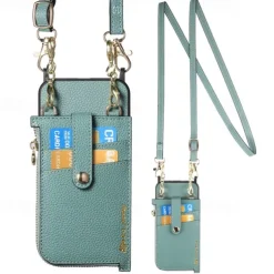 Phone Case For iPhone 16 15 14 Pro Max Plus 13 12 Pro Max Wallet Case Detachable Zipper with Lanyard Heart Retro TPU PU Leather