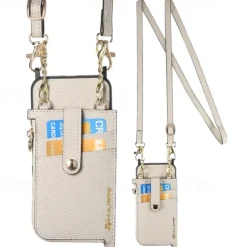 Phone Case For iPhone 16 15 14 Pro Max Plus 13 12 Pro Max Wallet Case Detachable Zipper with Lanyard Heart Retro TPU PU Leather