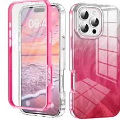 Phone Case For iPhone 16 15 14 Pro Max Plus 13 12 11 Pro Max Wallet Case Support Wireless Charging Retro TPU Acrylic