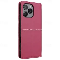 Phone Case For iPhone 16 15 14 Pro Max Plus 13 12 11 Pro Max Flip Cover with Stand Holder Card Slot Shockproof Retro TPU PU Leather