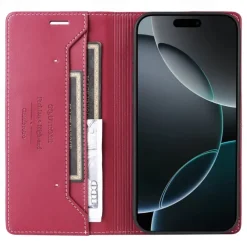 Phone Case For iPhone 16 15 14 Pro Max Plus 13 12 11 Pro Max Flip Cover with Stand Holder Card Slot Shockproof Retro TPU PU Leather