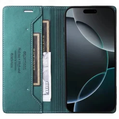 Phone Case For iPhone 16 15 14 Pro Max Plus 13 12 11 Pro Max Flip Cover with Stand Holder Card Slot Shockproof Retro TPU PU Leather