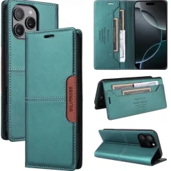 Phone Case For iPhone 16 15 14 Pro Max Plus 13 12 11 Pro Max Flip Cover with Stand Holder Card Slot Shockproof Retro TPU PU Leather