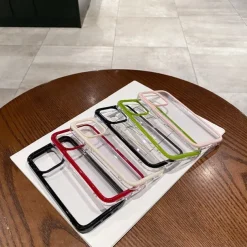 Phone Case For iPhone 16 15 14 Pro Max Plus 15 14 Pro Max 13 Pro Max Back Cover Transparent Shockproof TPU Acrylic