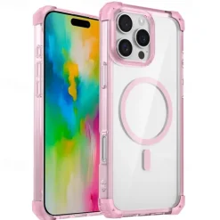 Phone Case For iPhone 16 15 14 Pro Max Plus 13 12 Pro Max Back Cover Magnetic Support Wireless Charging Shockproof Retro PC