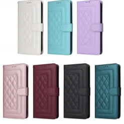 Phone Case For iPhone 16 15 14 Pro Max Plus 13 12 11 Pro Max Flip Cover with Stand Holder with Wrist Strap Card Slot Retro TPU PU Leather