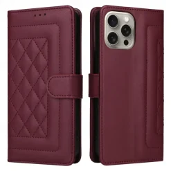 Phone Case For iPhone 16 15 14 Pro Max Plus 13 12 11 Pro Max Flip Cover with Stand Holder with Wrist Strap Card Slot Retro TPU PU Leather