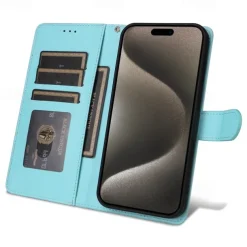 Phone Case For iPhone 16 15 14 Pro Max Plus 13 12 11 Pro Max Flip Cover with Stand Holder with Wrist Strap Card Slot Retro TPU PU Leather