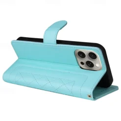 Phone Case For iPhone 16 15 14 Pro Max Plus 13 12 11 Pro Max Flip Cover with Stand Holder with Wrist Strap Card Slot Retro TPU PU Leather