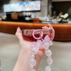 Phone Case For iPhone 16 15 14 Pro Max Plus 13 12 11 Pro Max Back Cover Magnetic Adsorption Transparent with Lanyard Support Wireless Charging Heart Color Gradient PC