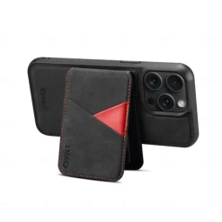 Phone Case For iPhone 16 15 14 Pro Max Plus 13 Pro Max Back Cover with Stand Holder Detachable Magnetic Retro TPU PU Leather