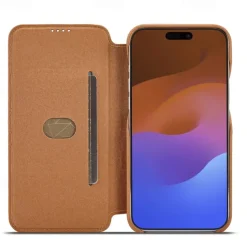 Phone Case For iPhone 17 Pro Max 17 Air 16 15 14 Pro Max Plus 13 12 11 Pro Max Mini Flip Cover Card Slot Shockproof Retro TPU PU Leather