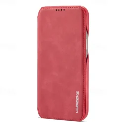 Phone Case For iPhone 17 Pro Max 17 Air 16 15 14 Pro Max Plus 13 12 11 Pro Max Mini Flip Cover Card Slot Shockproof Retro TPU PU Leather