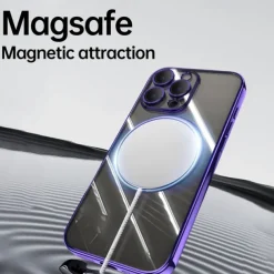 Phone Case For iPhone 17 Pro Max 17 Air 16 15 14 Pro Max Plus 13 12 11 Pro Max Back Cover with Stand Holder Magnetic Support Wireless Charging Retro TPU PC