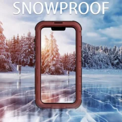 Phone Case For iPhone 17 Pro Max 17 Air 16 15 14 Pro Max Plus 13 Pro Max Heavy Duty Waterproof Case With Magsafe Full Body Protective Support Wireless Charging with Wrist Strap Aluminum Alloy PC