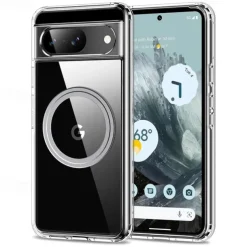 Phone Case For Pixel 9 Pro Pixel 8 Pro Pixel 7 Pro Pixel 9a Back Cover Support Wireless Charging Shockproof TPU PC