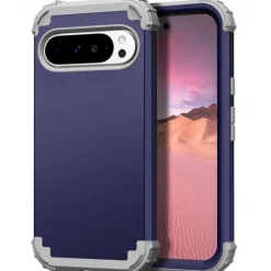 Phone Case For Pixel 9 Pro Pixel 9 Pro XL Pixel 8 Pro Pixel 8 Pixel 7 Pixel 7 Pro Pixel 6 Pixel 6 Pro Back Cover Magnetic Support Wireless Charging Shockproof Retro PC Silicone