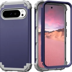 Phone Case For Pixel 9 Pro Pixel 9 Pro XL Pixel 8 Pro Pixel 8 Pixel 7 Pixel 7 Pro Pixel 6 Pixel 6 Pro Back Cover Magnetic Support Wireless Charging Shockproof Retro PC Silicone