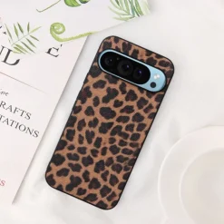 Phone Case For Pixel 8 Pro Pixel 8 Pixel 9 Pixel 7 Pixel 7 Pro Pixel 6 Pixel 6 Pro Back Cover Magnetic Support Wireless Charging Shockproof Retro TPU PC PU Leather