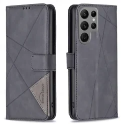 Phone Case For S25 S24 S24 FE S23 S22 S21 Ultra Plus A55 5G A35 5G A25 A15 Wallet Case with Stand Holder Card Slot Shockproof Retro TPU PU Leather