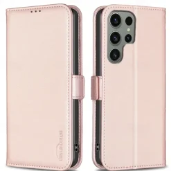 Phone Case For S25 S24 S23 S23 FE S22 S21 Ultra Plus A55 5G A35 5G A25 A15 Wallet Case with Stand Holder Card Slot Shockproof Retro TPU PU Leather