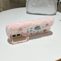 Phone Case For S24 S23 Ultra Plus A55 5G A35 5G A15 A14 A54 Back Cover with Stand Holder Shockproof Retro Plush