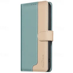 Phone Case For Samsung Galaxy S24 S23 S23 FE S22 S21 Ultra Plus A55 5G A35 5G A25 A15 A14 Back Cover with Stand Holder Card Slot Shockproof Retro TPU PU Leather