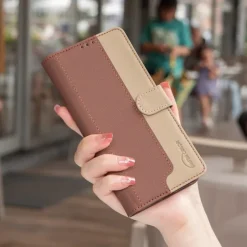 Phone Case For Samsung Galaxy S24 S23 S23 FE S22 S21 Ultra Plus A55 5G A35 5G A25 A15 A14 Back Cover with Stand Holder Card Slot Shockproof Retro TPU PU Leather