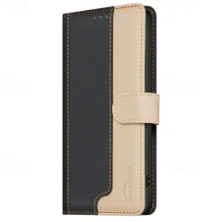 Phone Case For Samsung Galaxy S24 S23 S23 FE S22 S21 Ultra Plus A55 5G A35 5G A25 A15 A14 Back Cover with Stand Holder Card Slot Shockproof Retro TPU PU Leather