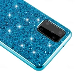 Phone Case For Samsung Galaxy S25 S24 S23 S22 S21 FE S21 Ultra Plus A34 S20 A32 A52 Back Cover Glitter Shine Glitter Shine TPU