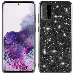 Phone Case For Samsung Galaxy S25 S24 S23 S22 S21 FE S21 Ultra Plus A34 S20 A32 A52 Back Cover Glitter Shine Glitter Shine TPU