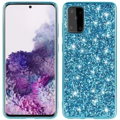 Phone Case For Samsung Galaxy S25 S24 S23 S22 S21 FE S21 Ultra Plus A34 S20 A32 A52 Back Cover Glitter Shine Glitter Shine TPU
