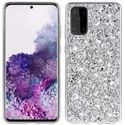 Phone Case For Samsung Galaxy S25 S24 S23 S22 S21 FE S21 Ultra Plus A34 S20 A32 A52 Back Cover Glitter Shine Glitter Shine TPU