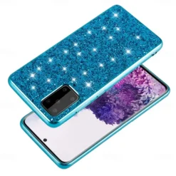 Phone Case For Samsung Galaxy S25 S24 S23 S22 S21 FE S21 Ultra Plus A34 S20 A32 A52 Back Cover Glitter Shine Glitter Shine TPU