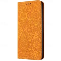 Phone Case For Samsung Galaxy S25 S24 S24 FE S23 S22 S21 Ultra Plus A55 5G A35 5G A25 A15 Back Cover with Stand Holder Magnetic Card Slot Retro PU Leather