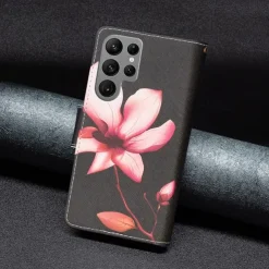 Phone Case For Samsung Galaxy S25 S24 S23 S23 FE S22 S21 Ultra Plus A35 5G A25 A15 A14 Wallet Case with Stand Holder Zipper with Wrist Strap Retro TPU PU Leather