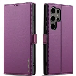 Phone Case For Samsung Galaxy S25 S24 S23 S23 FE S22 S21 Ultra Plus A55 5G A35 5G A15 A14 Back Cover Wallet Case with Stand Holder Magnetic Card Slot Retro TPU PU Leather