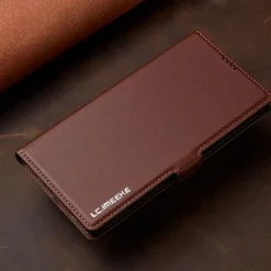 Phone Case For Samsung Galaxy S25 S24 S23 S23 FE S22 S21 Ultra Plus A55 5G A35 5G A15 A14 Back Cover Wallet Case with Stand Holder Magnetic Card Slot Retro TPU PU Leather