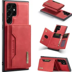 Phone Case For Samsung Galaxy S25 S24 S23 S22 Plus Ultra S23 FE A55 5G A35 5G A15 A14 A34 Wallet Case Wallet Magnetic Full Body Protective PU Leather