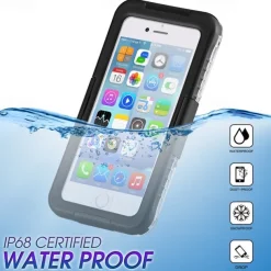 Phone Case For Samsung Galaxy S24 S22 S21 FE S21 Ultra Plus A73 S20 A32 A52 A42 A22 Full Body Case Waterproof Transparent Shockproof Transparent Silica Gel PC