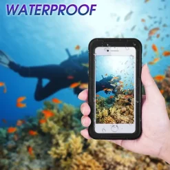 Phone Case For Samsung Galaxy S24 S22 S21 FE S21 Ultra Plus A73 S20 A32 A52 A42 A22 Full Body Case Waterproof Transparent Shockproof Transparent Silica Gel PC