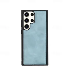 Phone Case For Samsung Galaxy S23 Ultra Plus S22 Plus Ultra S21 FE A14 A54 A73 A32 A42 A22 Wallet Case Detachable Zipper with Wrist Strap Solid Colored TPU PU Leather