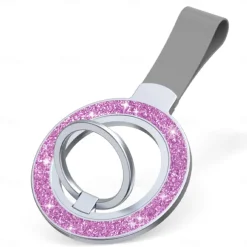 Phone Ring Holder Rotatable Foldable Magnetic Phone Holder for Outdoor Desk Compatible with iPhone 15 14 Plus 13 12 Mini 11 Pro Max X XR XS Max Phone Accessory