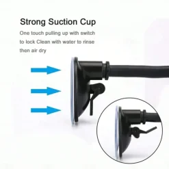 Phone Stand Dashboard Phone Holder Rotatable Adjustable Removable Phone Holder for Desk Car Car Truck Compatible with All Mobile Phone Phone Accessory