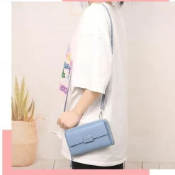 Phone wallet Handbag Small Crossbody Bag for Women Cell Phone Purse Ladies Shoulder Handbags Wallet Purse with Credit Card Slots For iPhone 15 Samsung Univesal Phone Bag