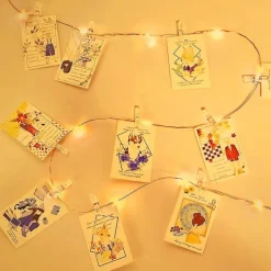 Photo Clip String Lights 3M LED Fairy Lights Outdoor Wedding Decoration Battery Operated Christmas Patio Wedding Decoration Party Home