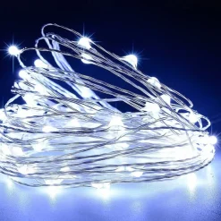 Photo Clip String Lights 10M with 100 Clips LED Fairy Lights for Dorm Party Garland Christmas Decoration Party Wedding Christmas String Lights
