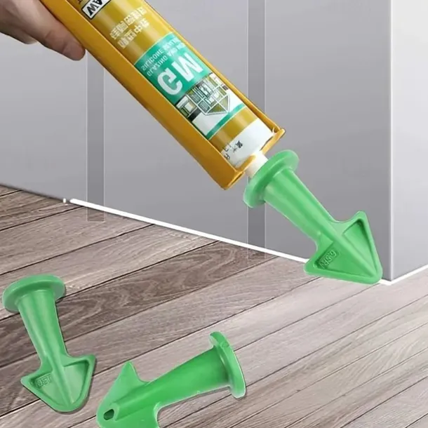 4-piece set of beautiful seam sharp mouth plastic mouth plastic scraper plastic sharp mouth and shovel rubber scraper